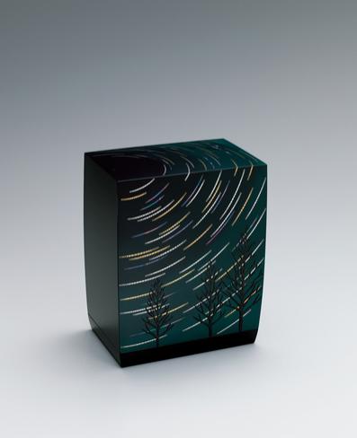 切金高盛絵飾箱「軌跡」