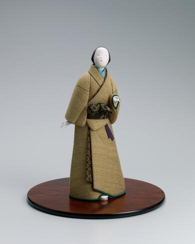 桐塑木目込「黄落」