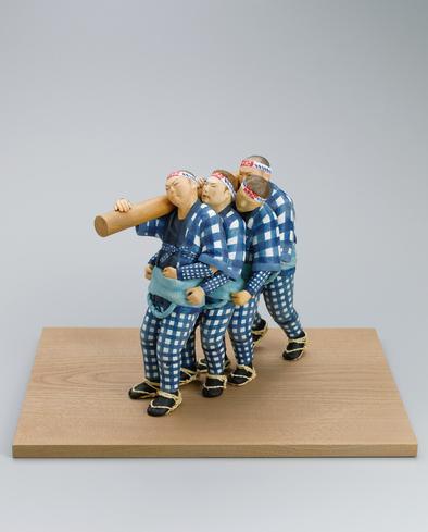 木芯桐塑布紙貼「一気」