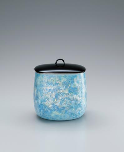 有線七宝水指「光耀」