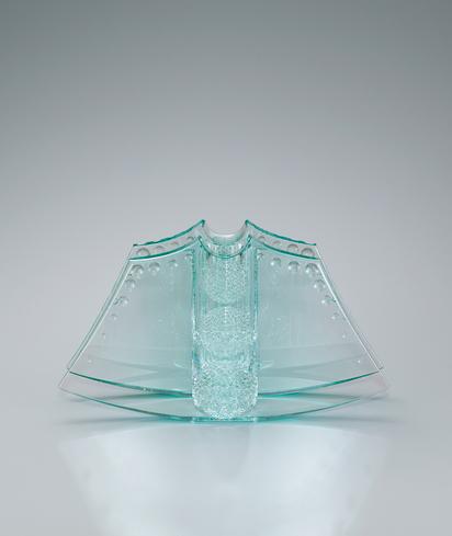 菊繋紋の花器「清影」