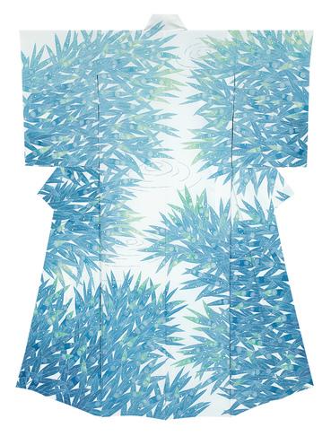 友禅訪問着「滴」