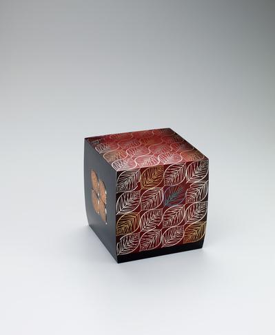 切金高盛絵箱「万葉」