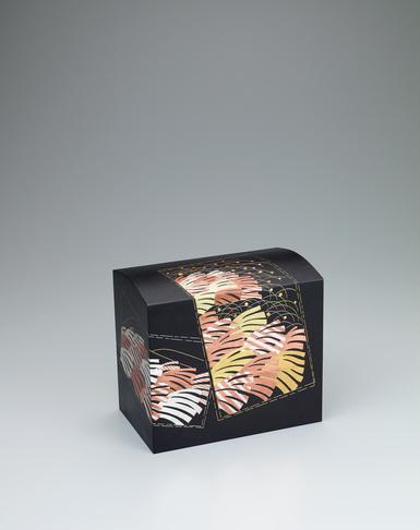 布目象嵌鉄箱「野分」