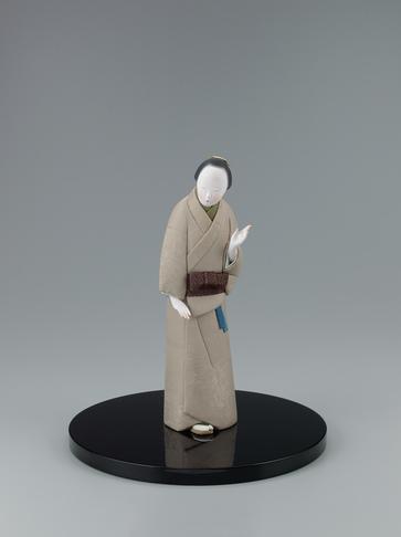 桐塑木目込「松虫」