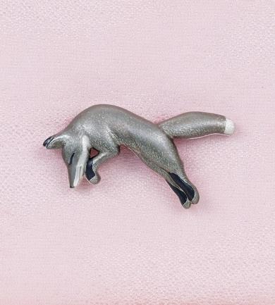 Obi Sash Clip In Shape Of Kitakitsune Morihito Katsura Traditional Japanese Art Gallery Japan