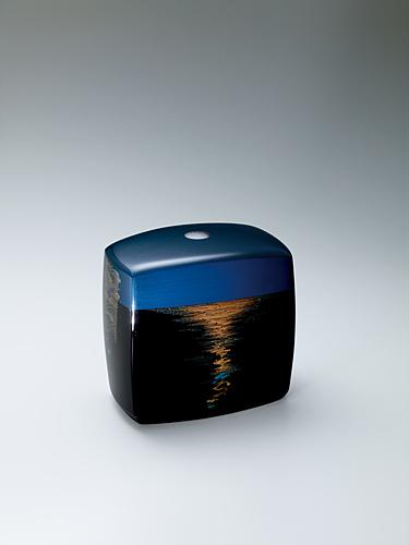 蒔絵箱「月光の道」