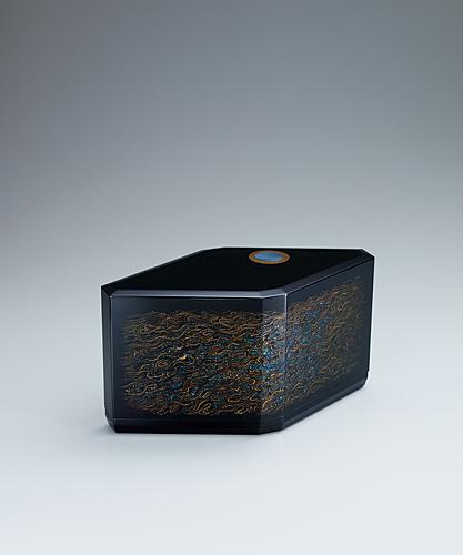 蒔絵箱「潮騒」