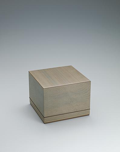 神代杉柾目造板目象嵌箱