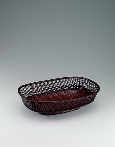 網代方文千筋捻盛籃「豊饒」