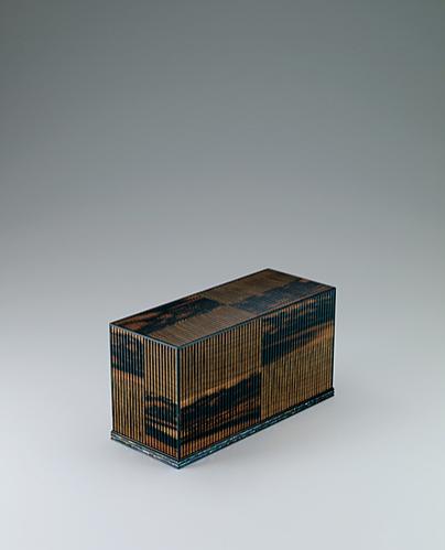 黒柿神代栗寄木飾箱