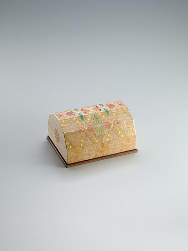 截金飾筥「花結」