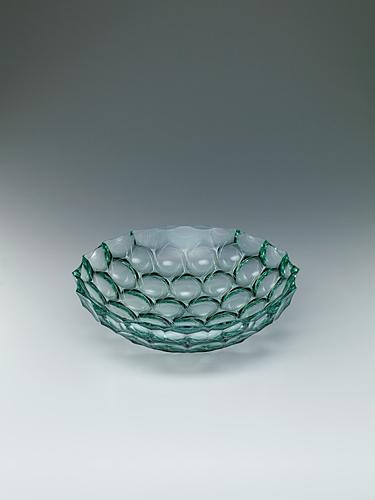 積層プラチナ彩切子鉢「琳風」