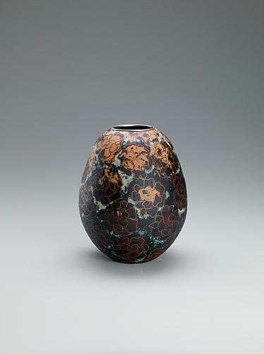 泥七宝花入「麗」