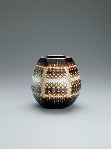 有線七宝花器「大地の祈り」