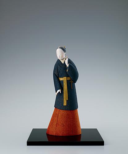 桐塑木目込「寂聴」