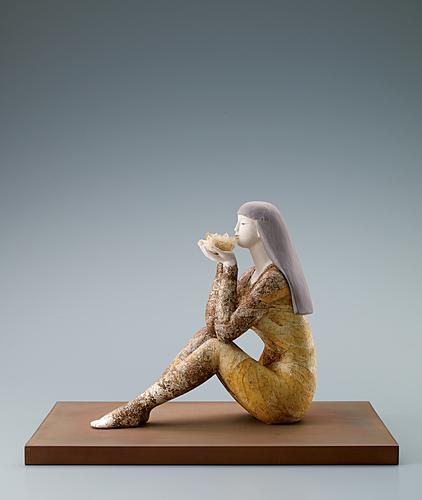 木彫貼込「季」