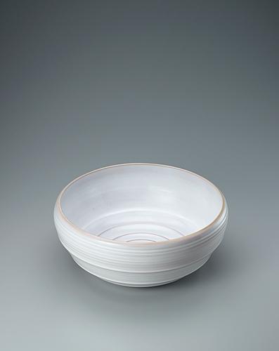 萩白釉花器