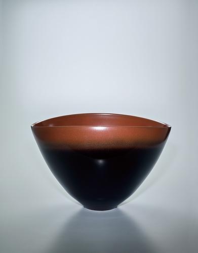 鉄釉花器
