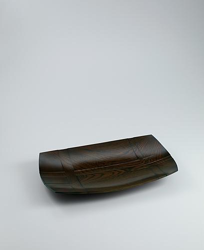 神代欅拭漆盛器「韻」