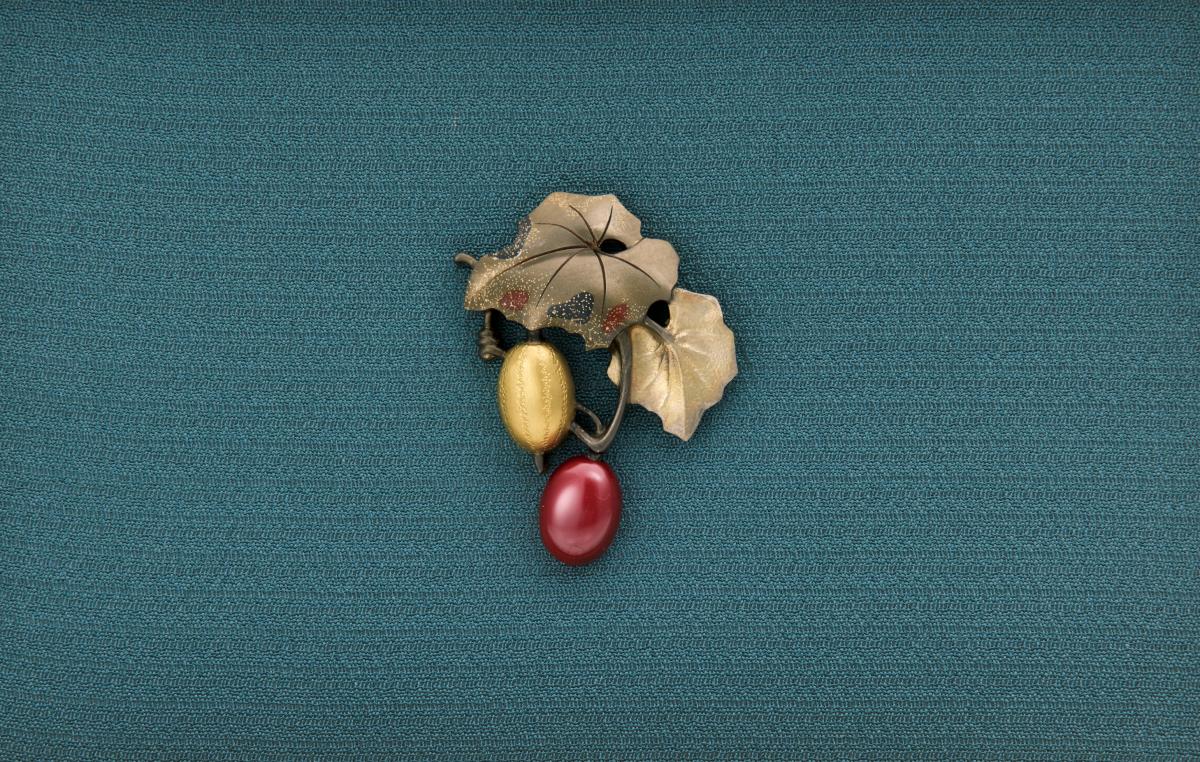 藤江 聖公作 玉梓 胸飾り の詳細情報 販売 日本の伝統工芸品 ギャラリージャパン