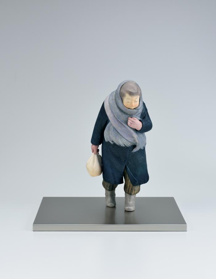 桐塑紙貼「家路」