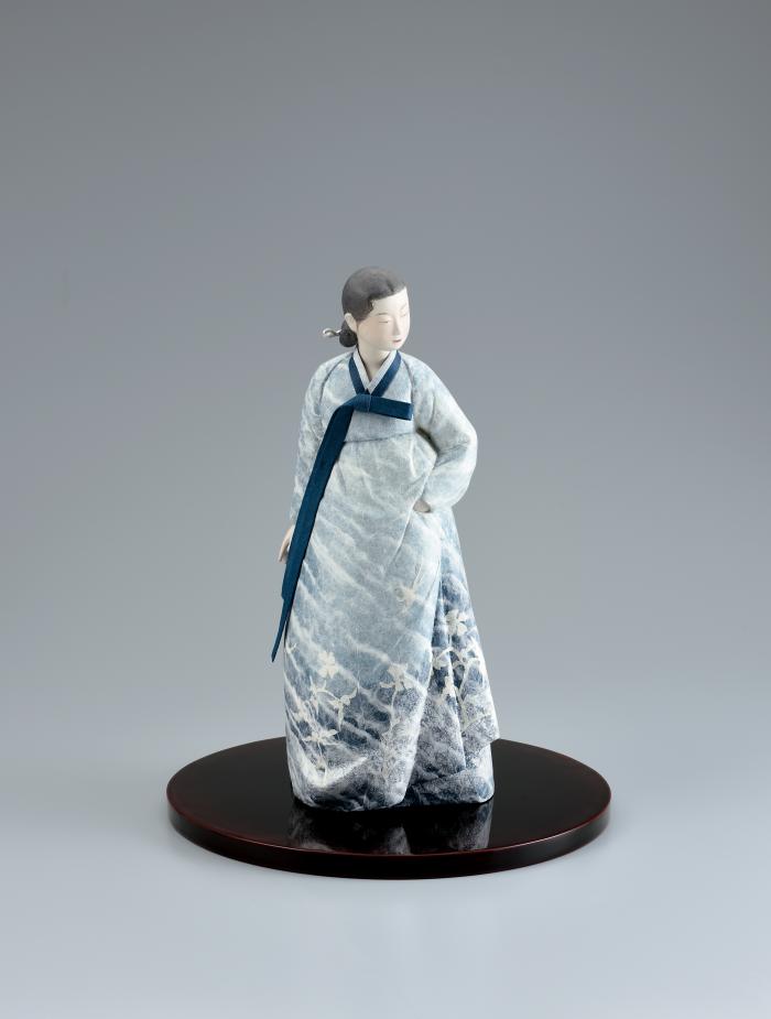 木芯桐塑紙貼「秋の章」