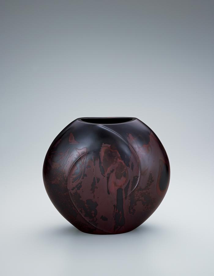 紫銅花器「陽炎」