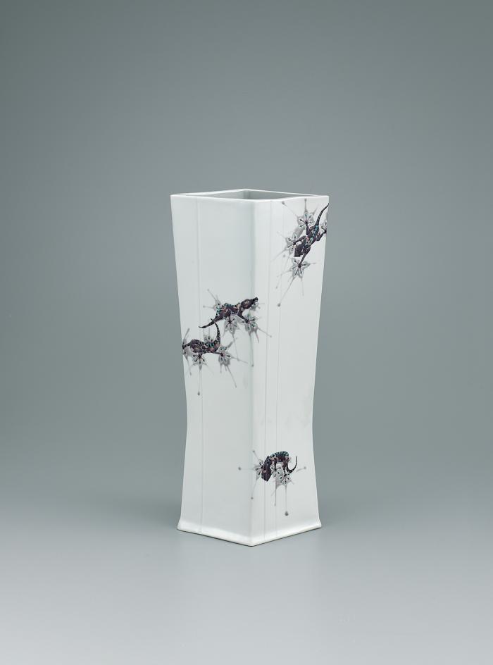 花器「家守の絵」