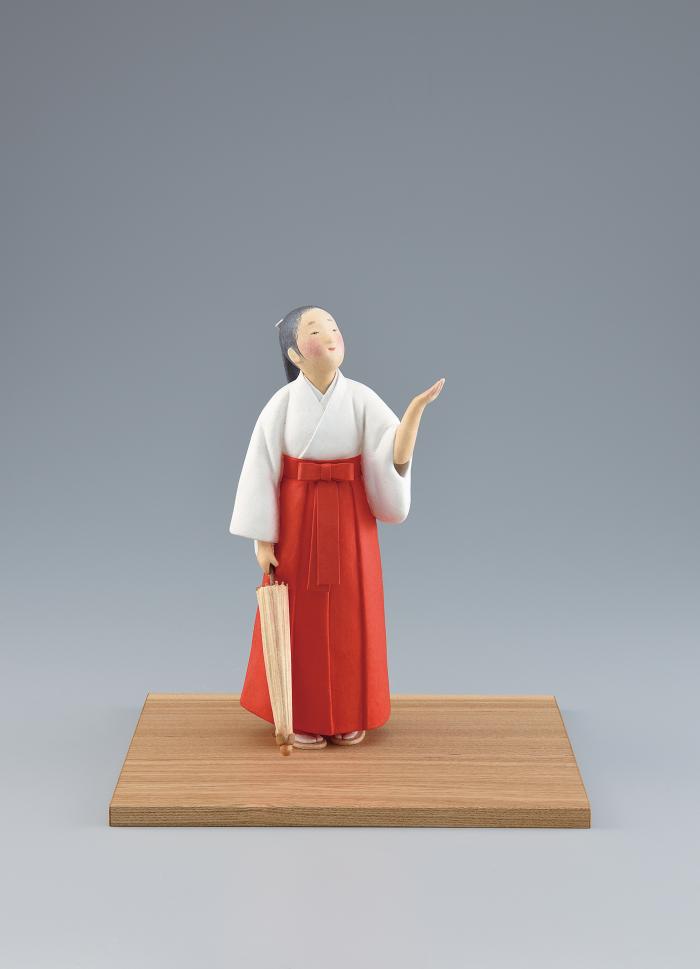 紙塑紙貼「雨のち晴」