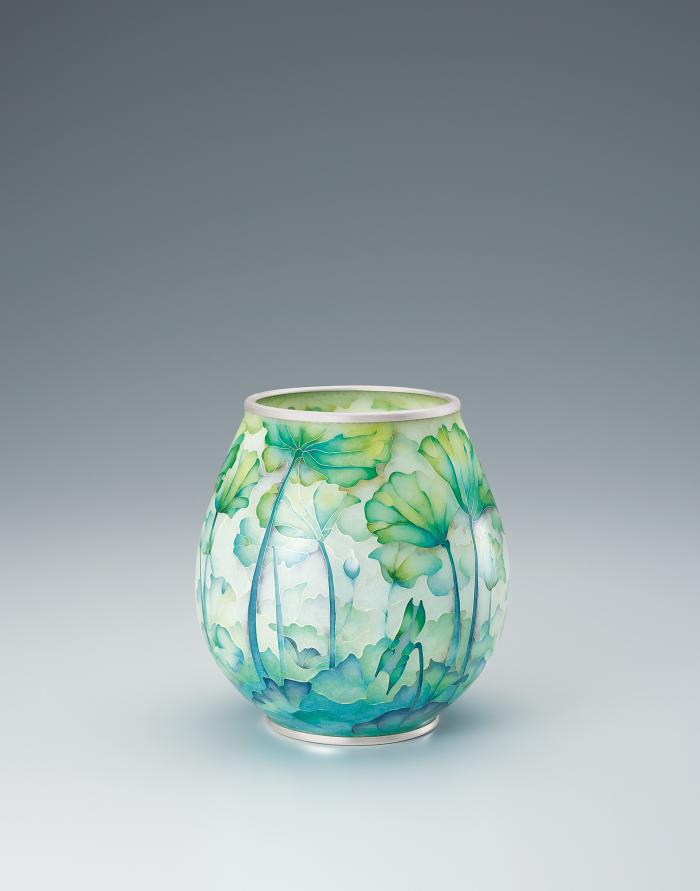 省胎七宝花瓶「蒼」