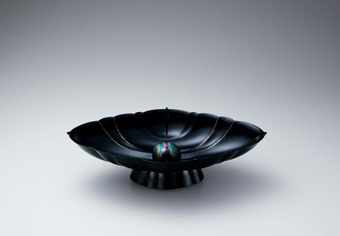 乾漆青貝蒔絵香器