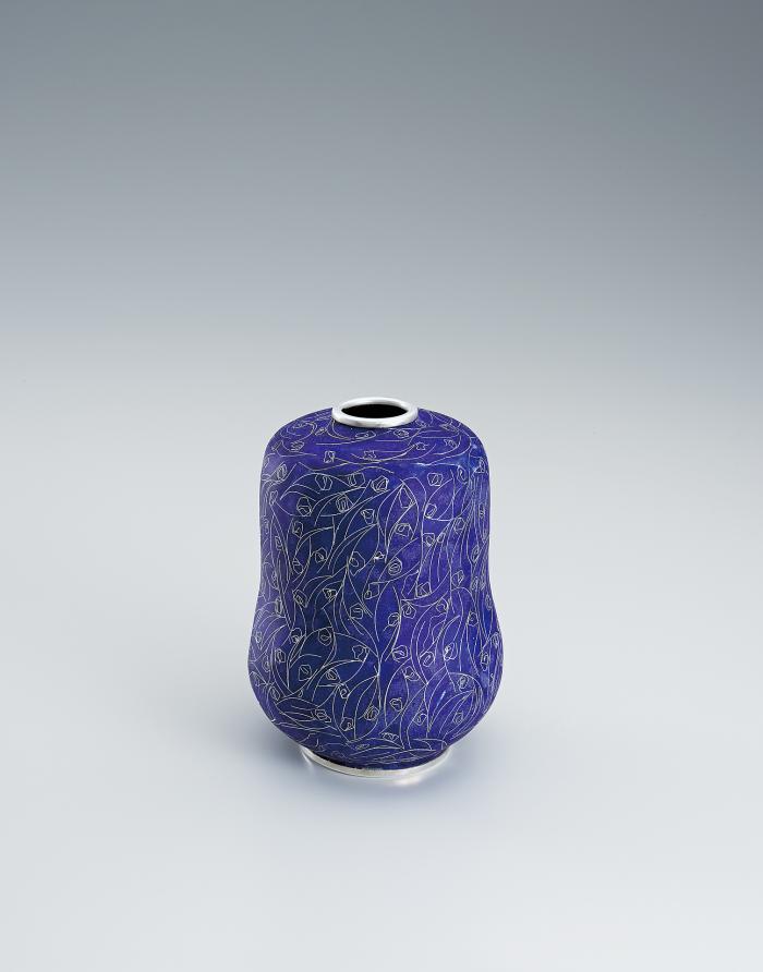 有線七宝一輪挿「流感」