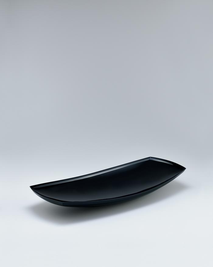 乾漆黒漆盛器