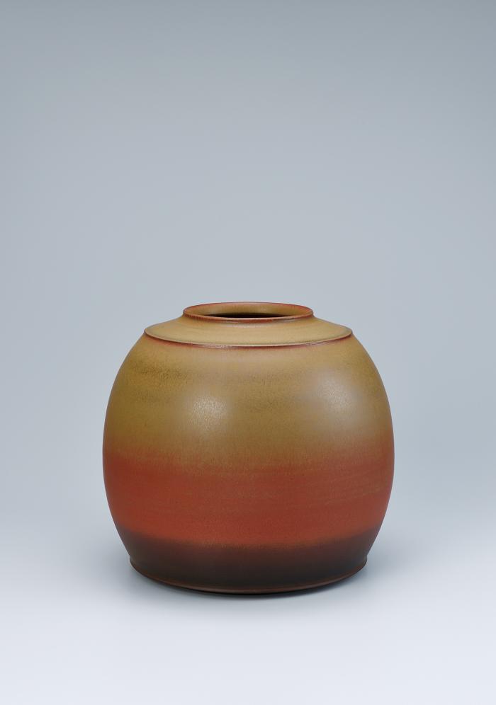 上野ヤケ釉壺