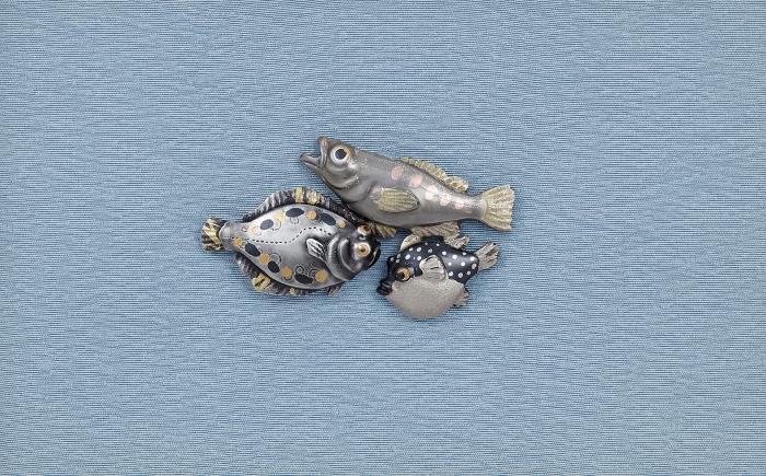 魚づくし　金具