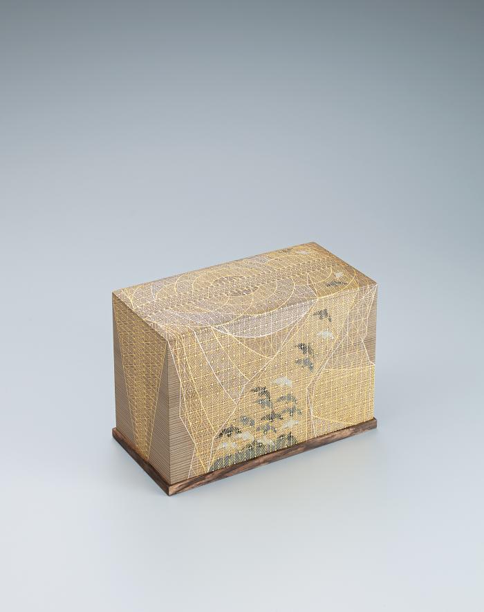 截金飾筥「群翔」