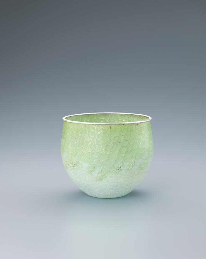 省胎七宝鉢「爽春」