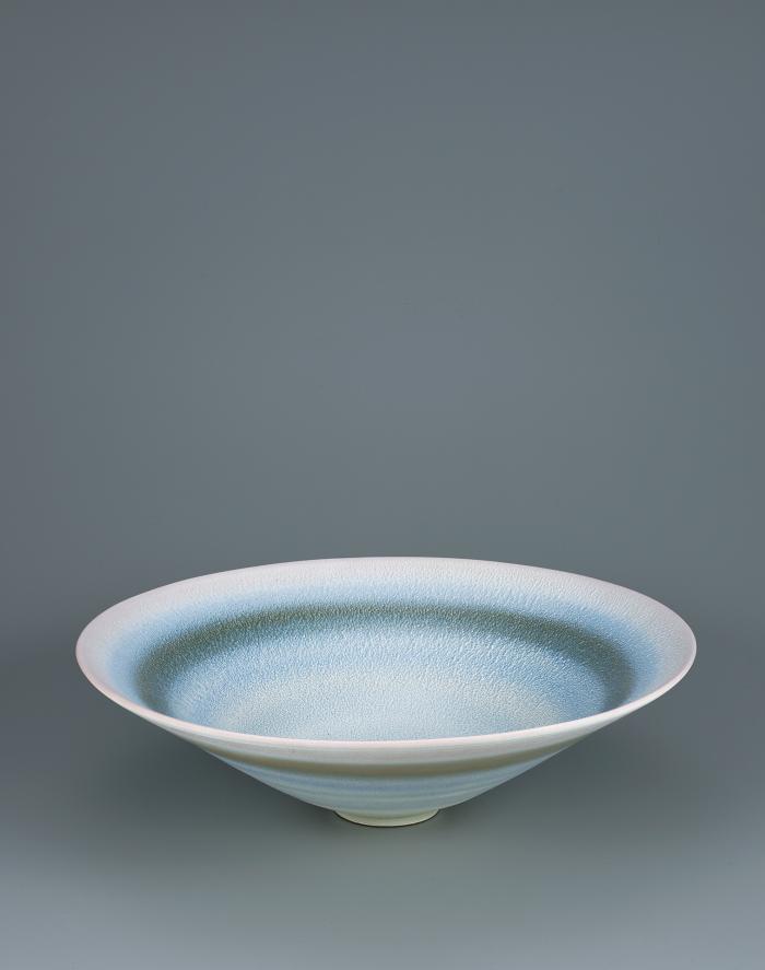 灰釉彩鉢