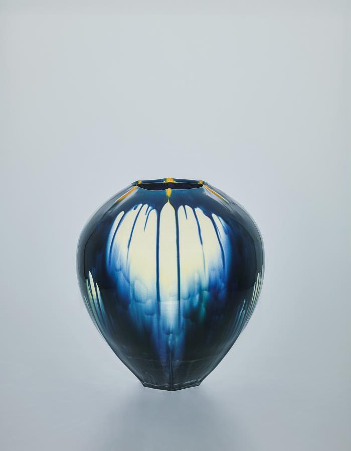 藍三彩「2006」