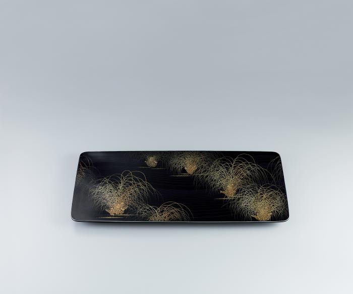 沈金象嵌盤「涼風」