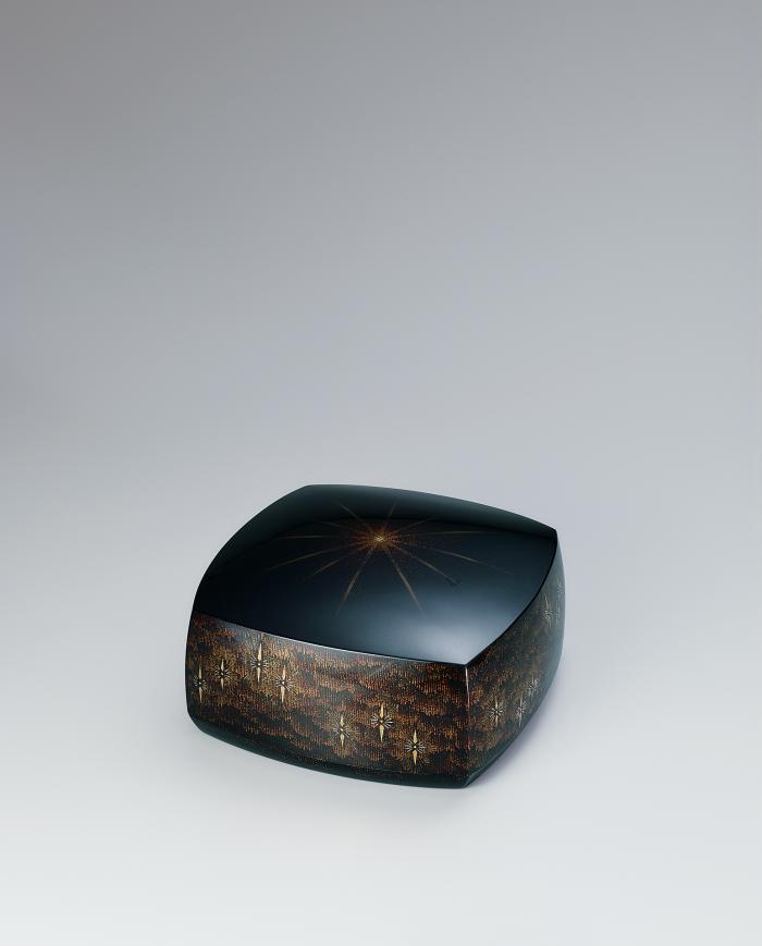 乾漆合子「森の声」