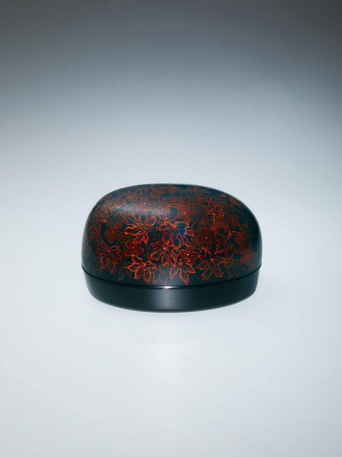 乾漆描蒟醬箱「夏の香」