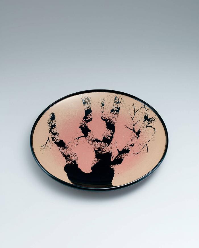 蒟醬盛器「桜満開」