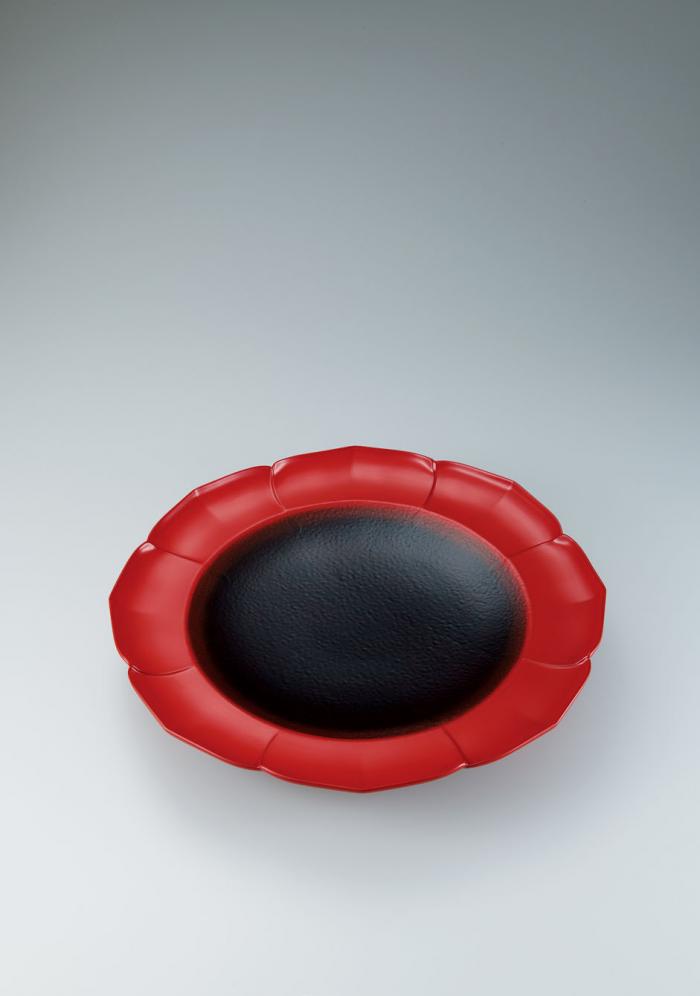 乾漆盛器「苺姫」