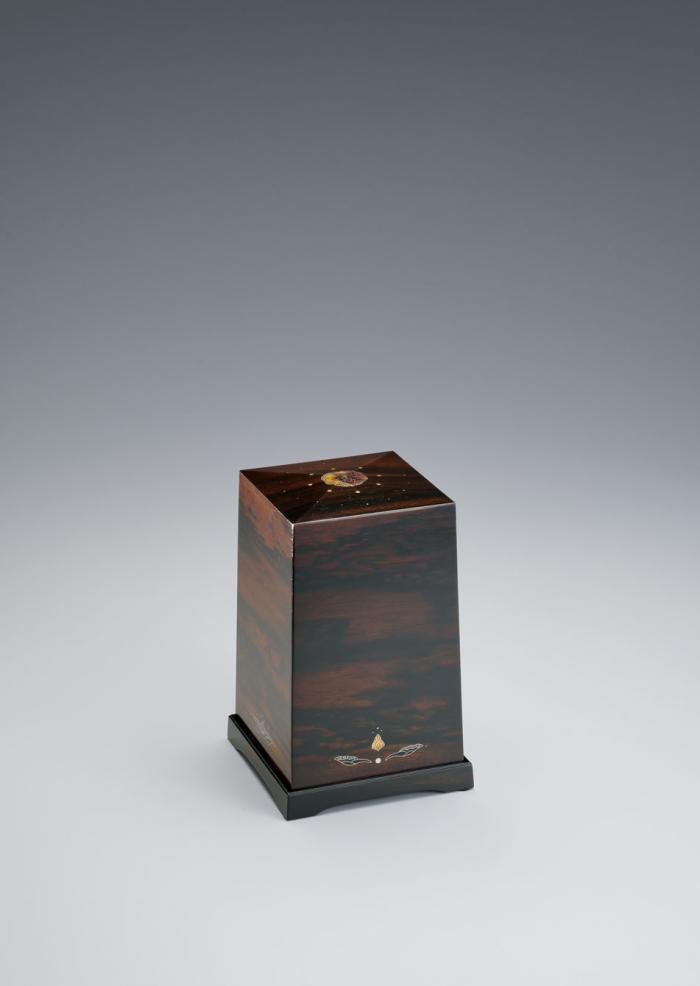 黒柿赤漆象嵌箱「遙天」