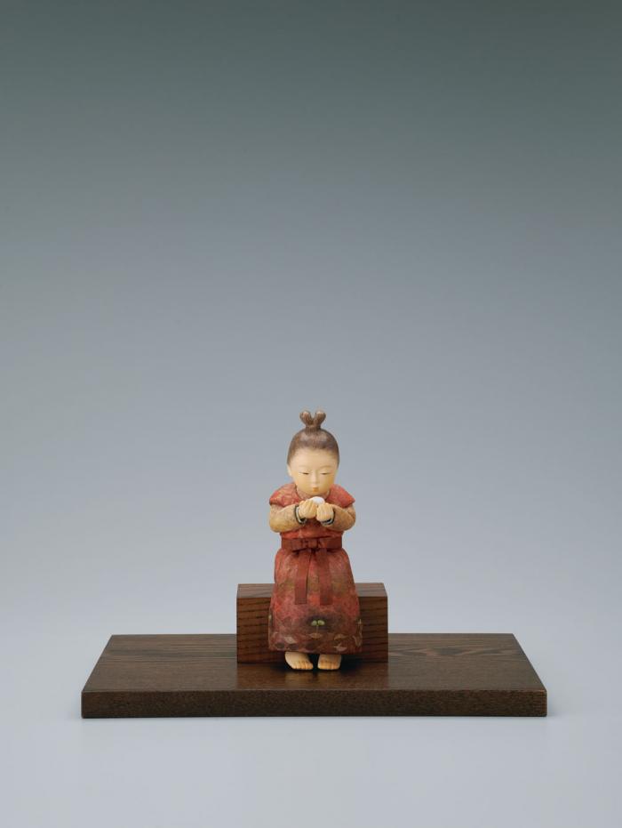 木彫和紙貼「命を受け継ぐ者たち」