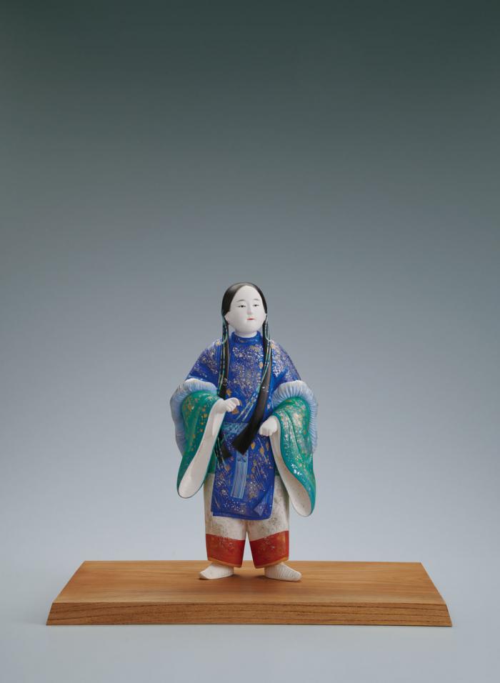 陶彫彩色「青嵐」