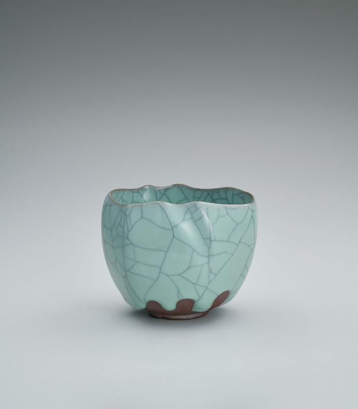 粉青瓷茶垸