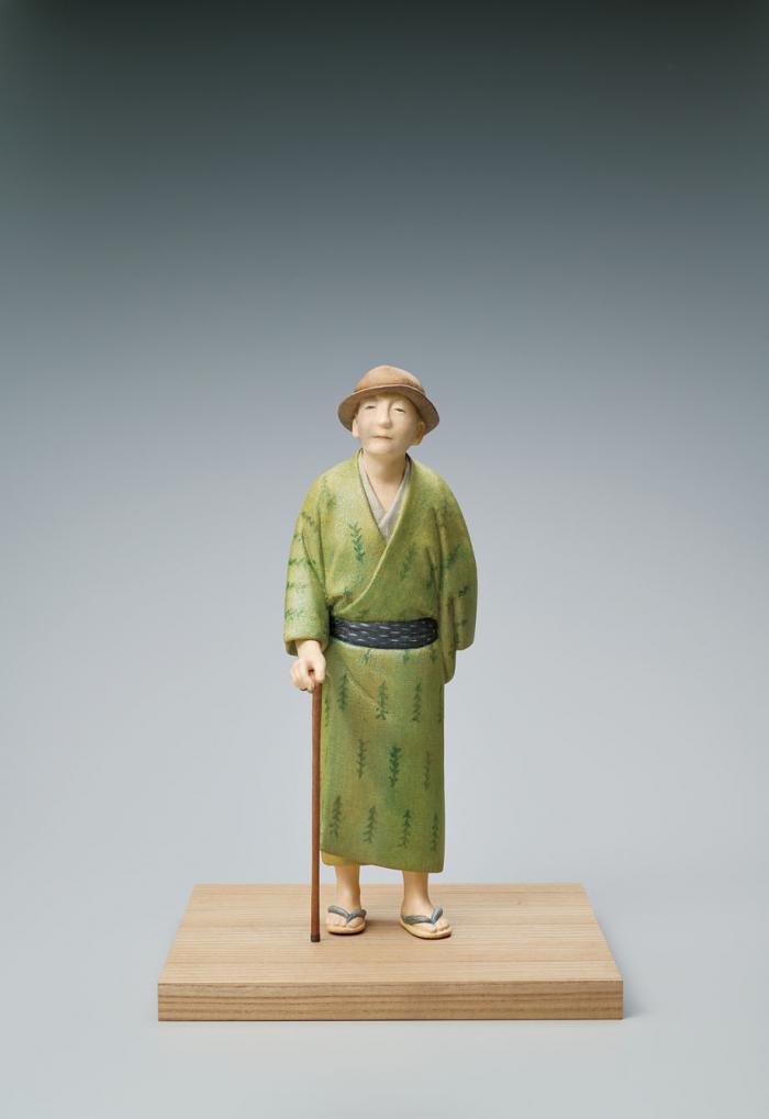 木芯桐塑布紙貼「木洩日」